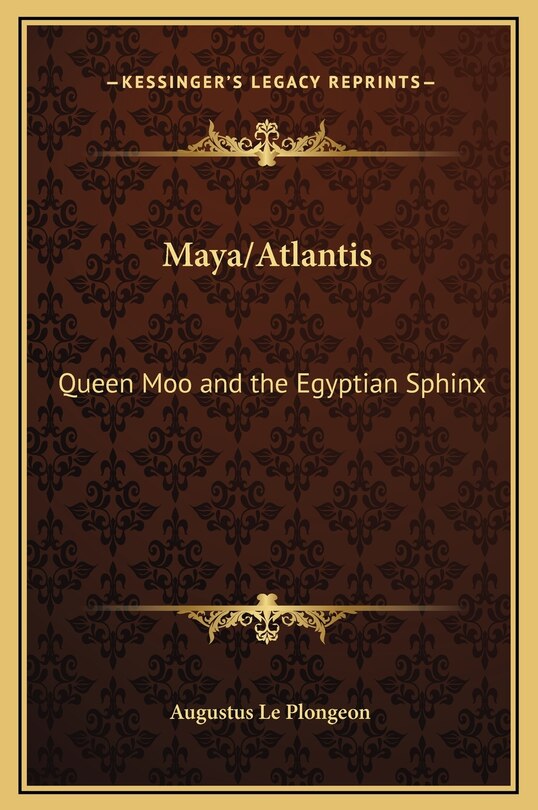 Front cover_Maya/Atlantis