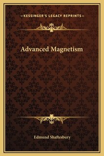 Front cover_Advanced Magnetism