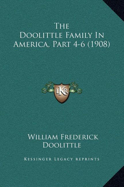 Couverture_The Doolittle Family In America, Part 4-6 (1908)