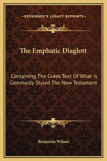 Front cover_The Emphatic Diaglott