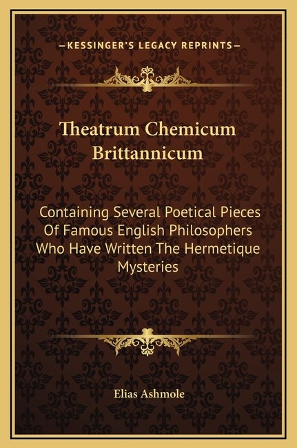 Front cover_Theatrum Chemicum Brittannicum