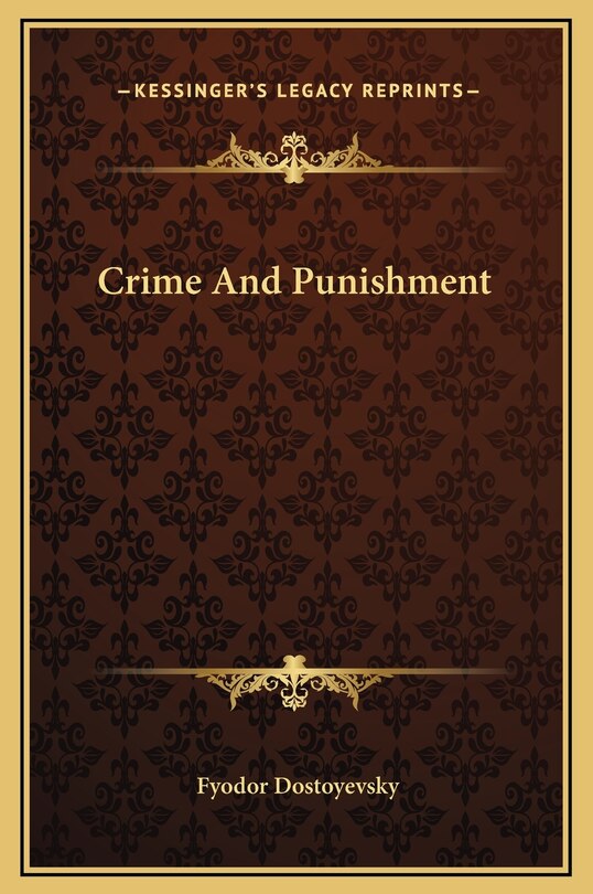 Front cover_Crime And Punishment