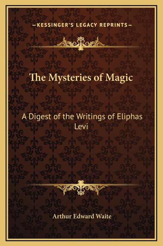 Couverture_The Mysteries Of Magic