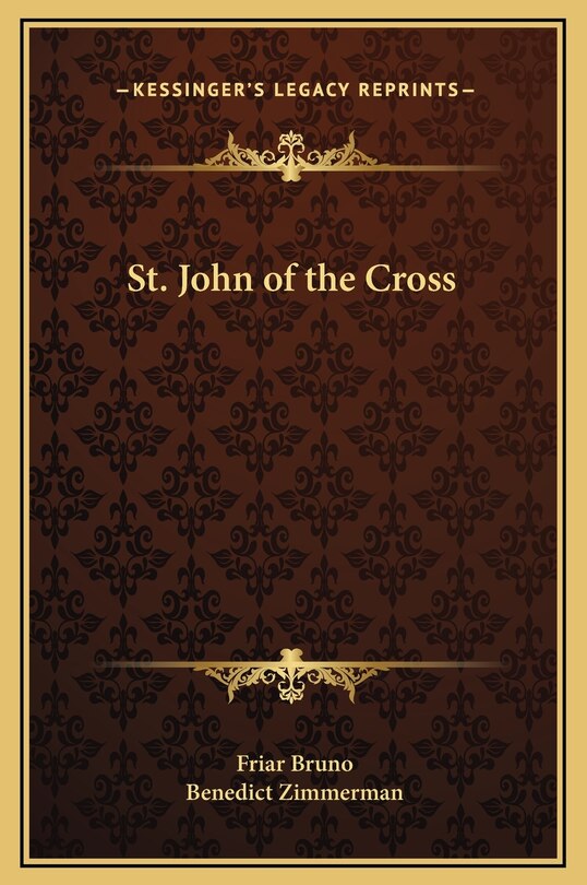 Front cover_St. John of the Cross