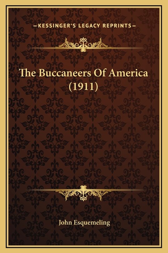 Couverture_The Buccaneers Of America (1911)