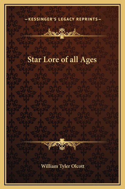 Front cover_Star Lore of all Ages