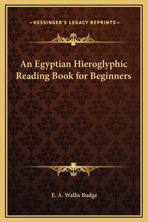 Couverture_An Egyptian Hieroglyphic Reading Book for Beginners