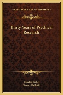 Couverture_Thirty Years of Psychical Research