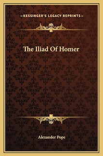 Front cover_The Iliad Of Homer