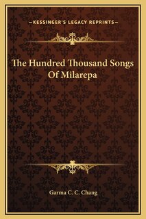 Front cover_The Hundred Thousand Songs Of Milarepa