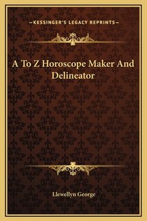 Front cover_A To Z Horoscope Maker And Delineator