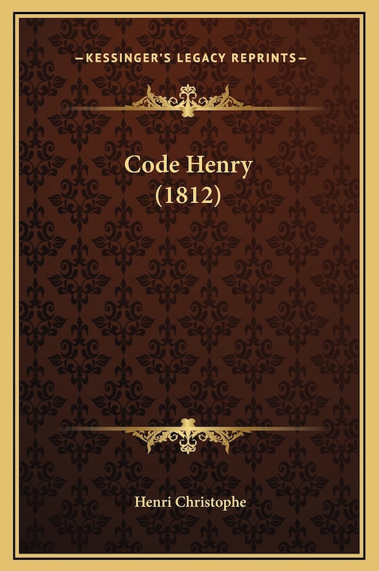 Code Henry (1812)