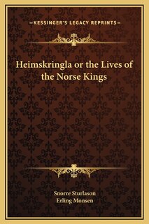 Front cover_Heimskringla or the Lives of the Norse Kings