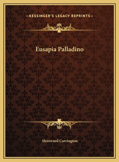 Front cover_Eusapia Palladino
