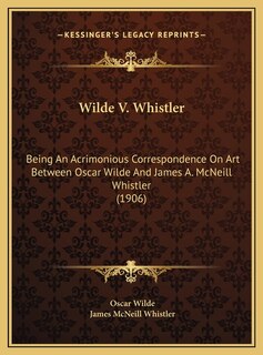 Front cover_Wilde V. Whistler
