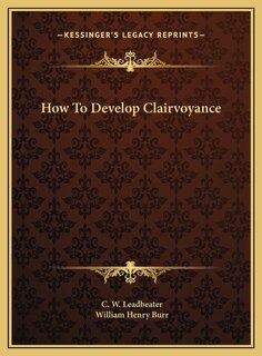 Couverture_How To Develop Clairvoyance