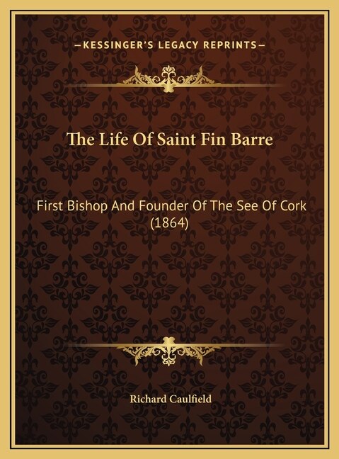 Front cover_The Life Of Saint Fin Barre
