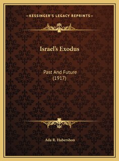 Front cover_Israel's Exodus
