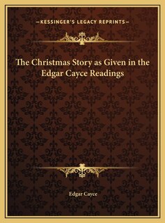 Front cover_The Christmas Story As Given In The Edgar Cayce Readings