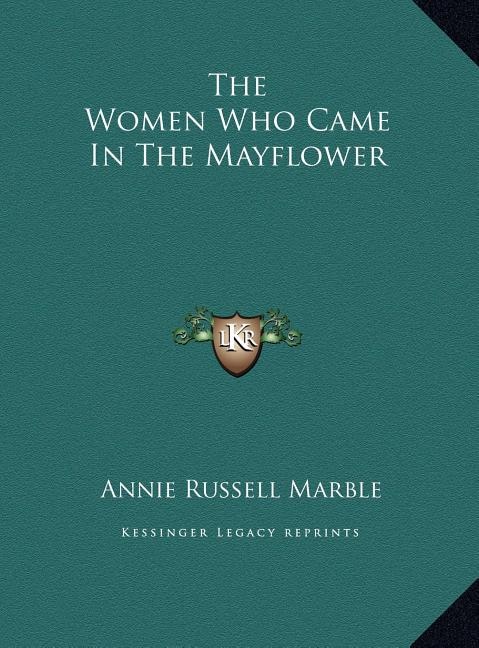 Front cover_The Women Who Came In The Mayflower
