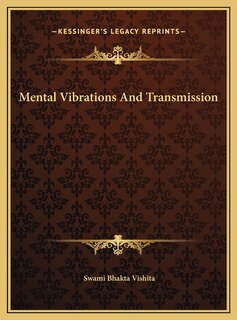 Front cover_Mental Vibrations And Transmission