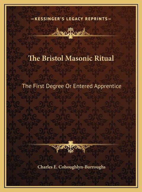 Couverture_The Bristol Masonic Ritual