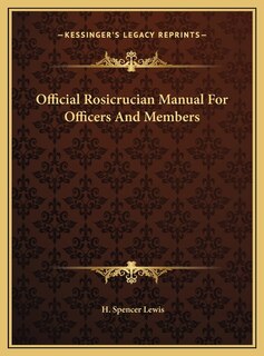 Front cover_Official Rosicrucian Manual For Officers And Members