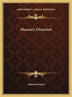 Masonry Dissected