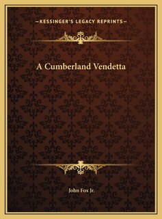 Front cover_A Cumberland Vendetta
