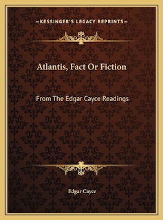 Front cover_Atlantis, Fact Or Fiction