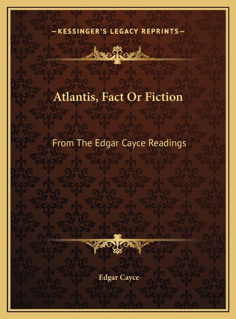 Front cover_Atlantis, Fact Or Fiction