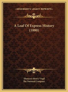 Front cover_A Leaf Of Express History (1880)