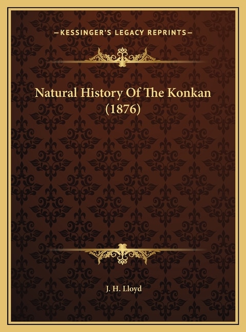 Front cover_Natural History Of The Konkan (1876)
