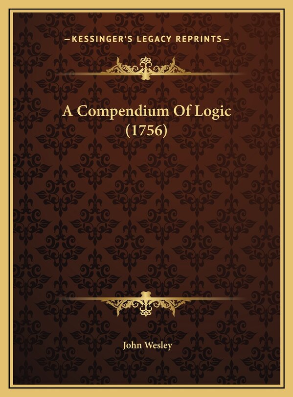 Couverture_A Compendium Of Logic (1756)