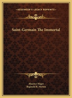 Front cover_Saint-Germain The Immortal