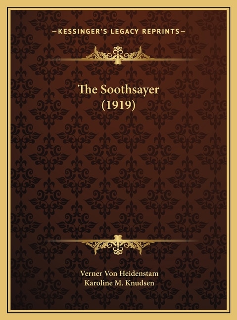 Front cover_The Soothsayer (1919)