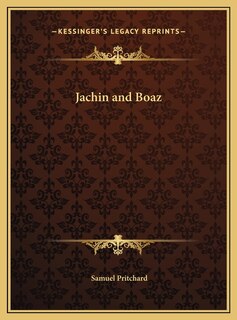 Front cover_Jachin and Boaz
