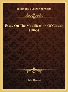 Couverture_Essay On The Modification Of Clouds (1865)