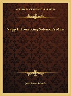 Front cover_Nuggets From King Solomon's Mine