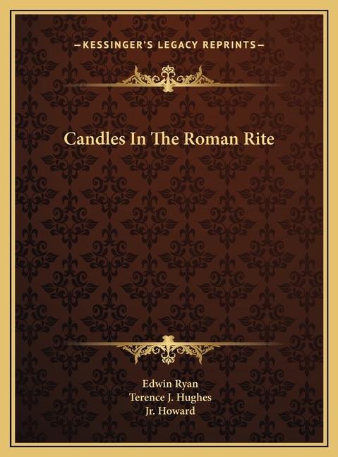 Front cover_Candles In The Roman Rite