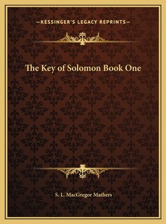 Front cover_The Key of Solomon Book One