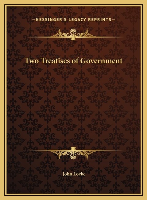 Front cover_Two Treatises of Government