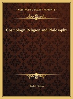 Front cover_Cosmology, Religion and Philosophy