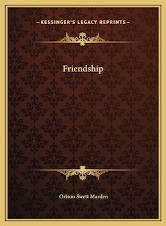 Front cover_Friendship