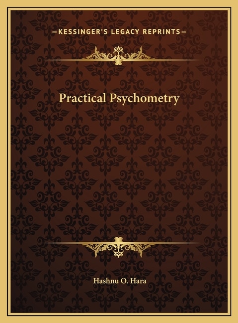 Practical Psychometry