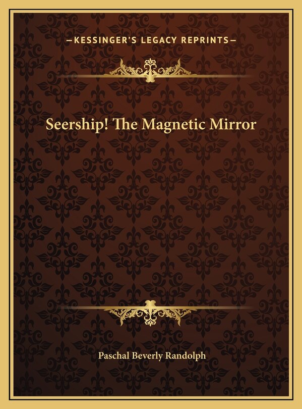 Front cover_Seership! The Magnetic Mirror