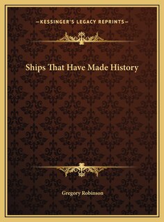 Front cover_Ships That Have Made History