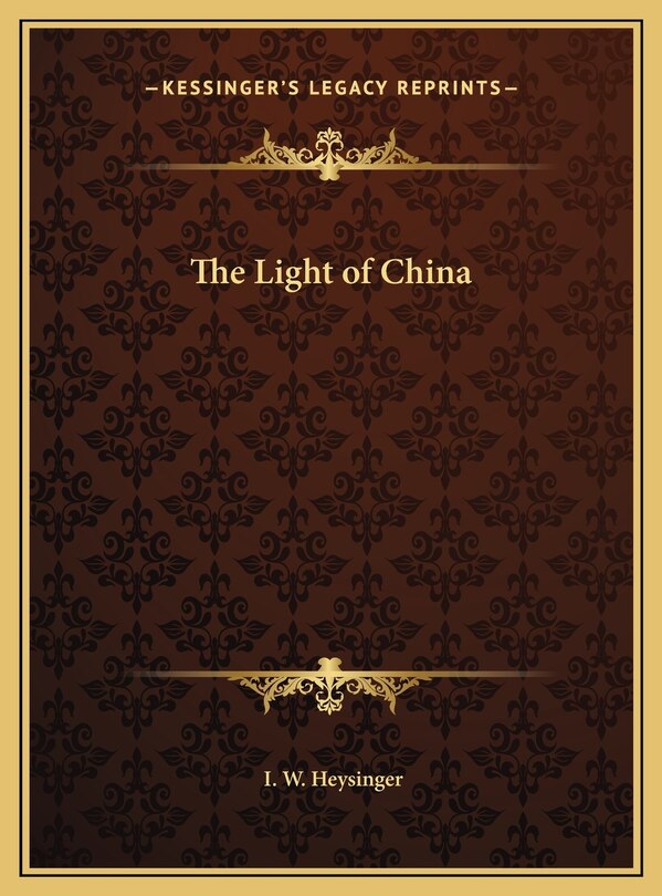Couverture_The Light of China