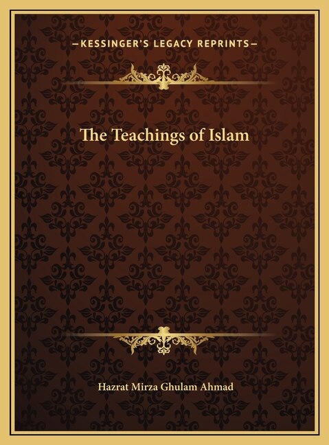 Couverture_The Teachings of Islam