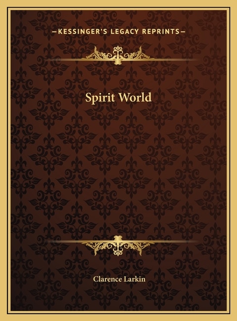 Front cover_Spirit World